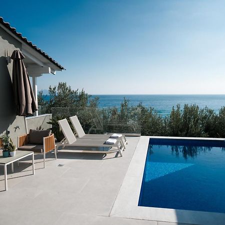Aegean View Villa Loutra Elevtheron Bagian luar foto