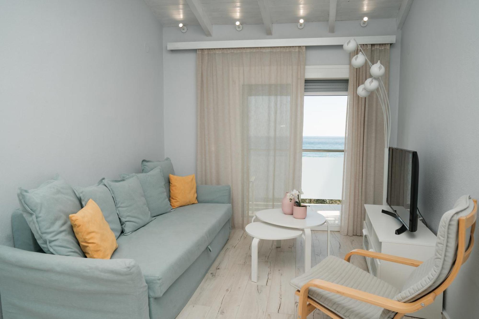 Aegean View Villa Loutra Elevtheron Bagian luar foto