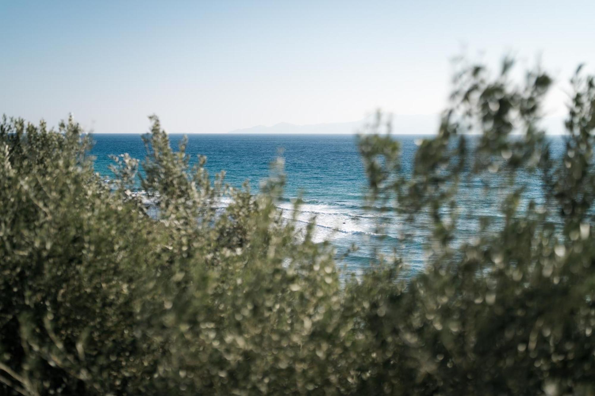 Aegean View Villa Loutra Elevtheron Bagian luar foto